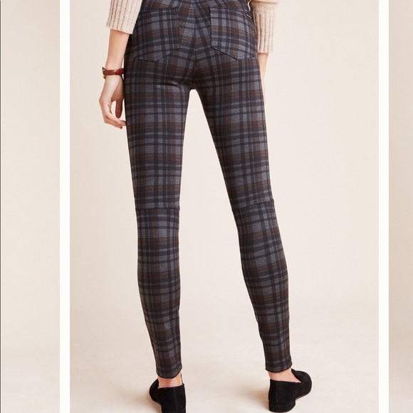 2XL Anthropologie Santcuary plaid skinny pant - Picture 2 of 6